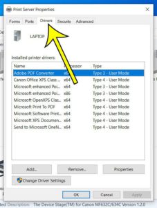 How to View Installed Printer Drivers in Windows 10